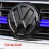 New 2Pcs Car Front Grill/Rear Emblem Lid Covers Logo Sticker For Volkswagen VW POLO Scirocco GOLF 5 6 7 8 MK5 MK6 MK7 MK8 s