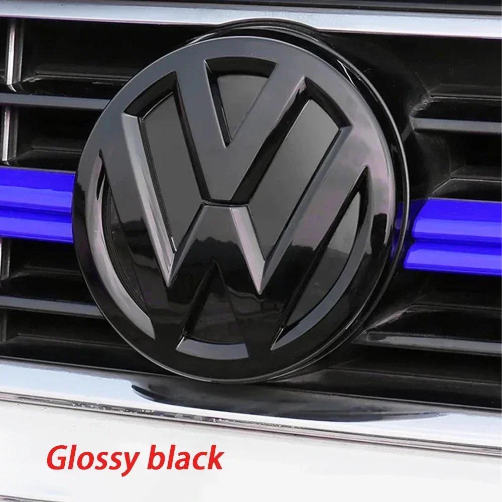 New 2Pcs Car Front Grill/Rear Emblem Lid Covers Logo Sticker For Volkswagen VW POLO Scirocco GOLF 5 6 7 8 MK5 MK6 MK7 MK8 s