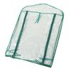 Växthusersättningsskydd Transparent PVC 69x49x92cm Mini Växtskydd för 2 Våningshyllor