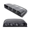 For Custom Car Builds Black Carbon Car Gauge Mount Accessory 4-hole Dash Bracket 4-hole Mounting Easy Installation