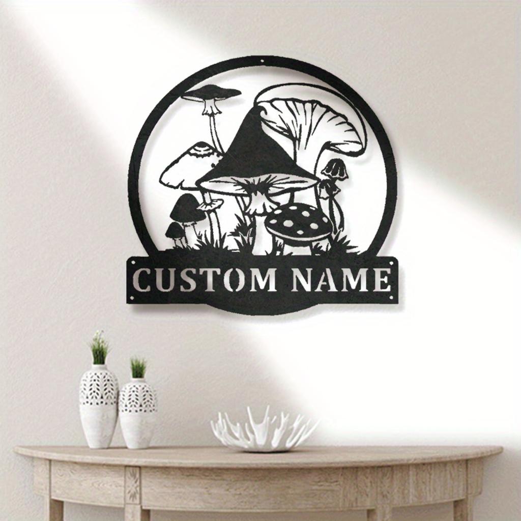 Personalized Crab Metal Wall Art Sign, Rustproof Home Decor, Unique Gift