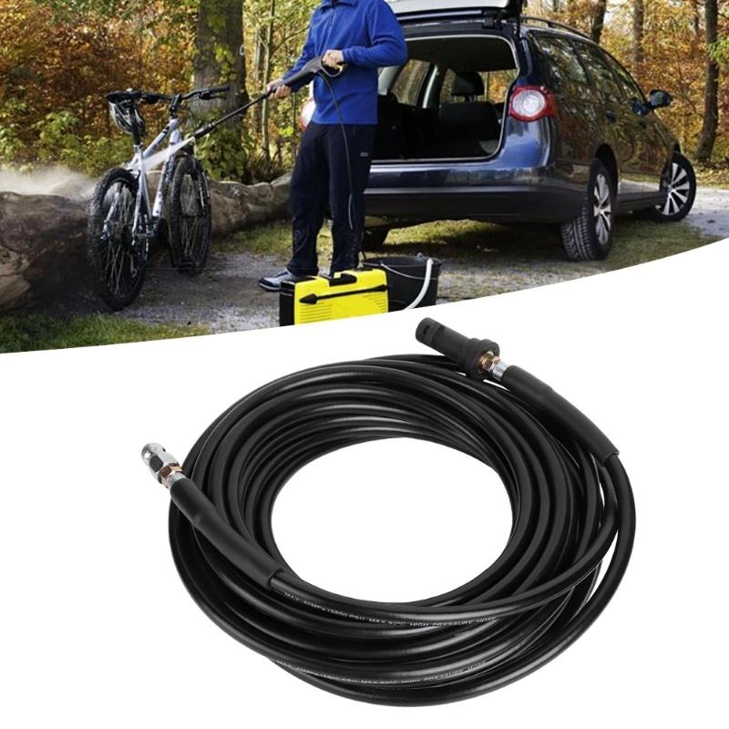 15m High Pressure Cleaning Hose Sewer Drain Pipe Cleaning Tool Fit For Karcher K Series