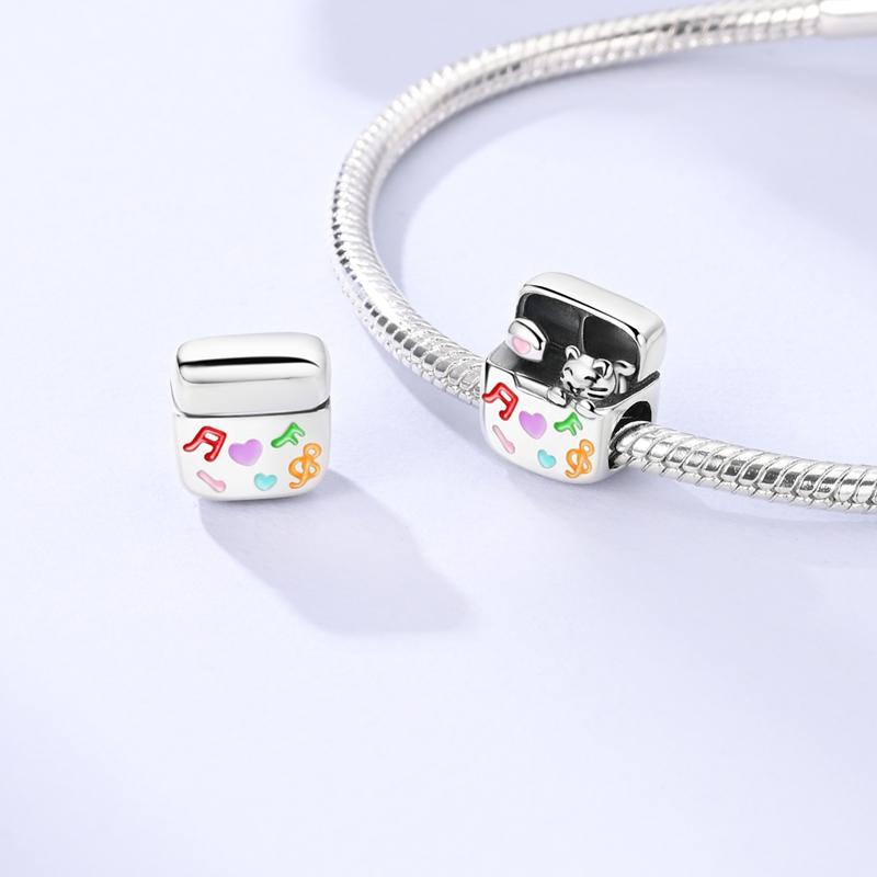 Neue Kupfer Öffnbare Charm Perlen Matrjoschka Mumie Osterei Wal Anhänger Für Original Armband Frauen DIY Geschenke