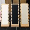 New Solid Bamboo Wood Jewelry Display Stand Necklace Showcase Holder Pendant Long Chain Handing Organizer Holder For Necklaces