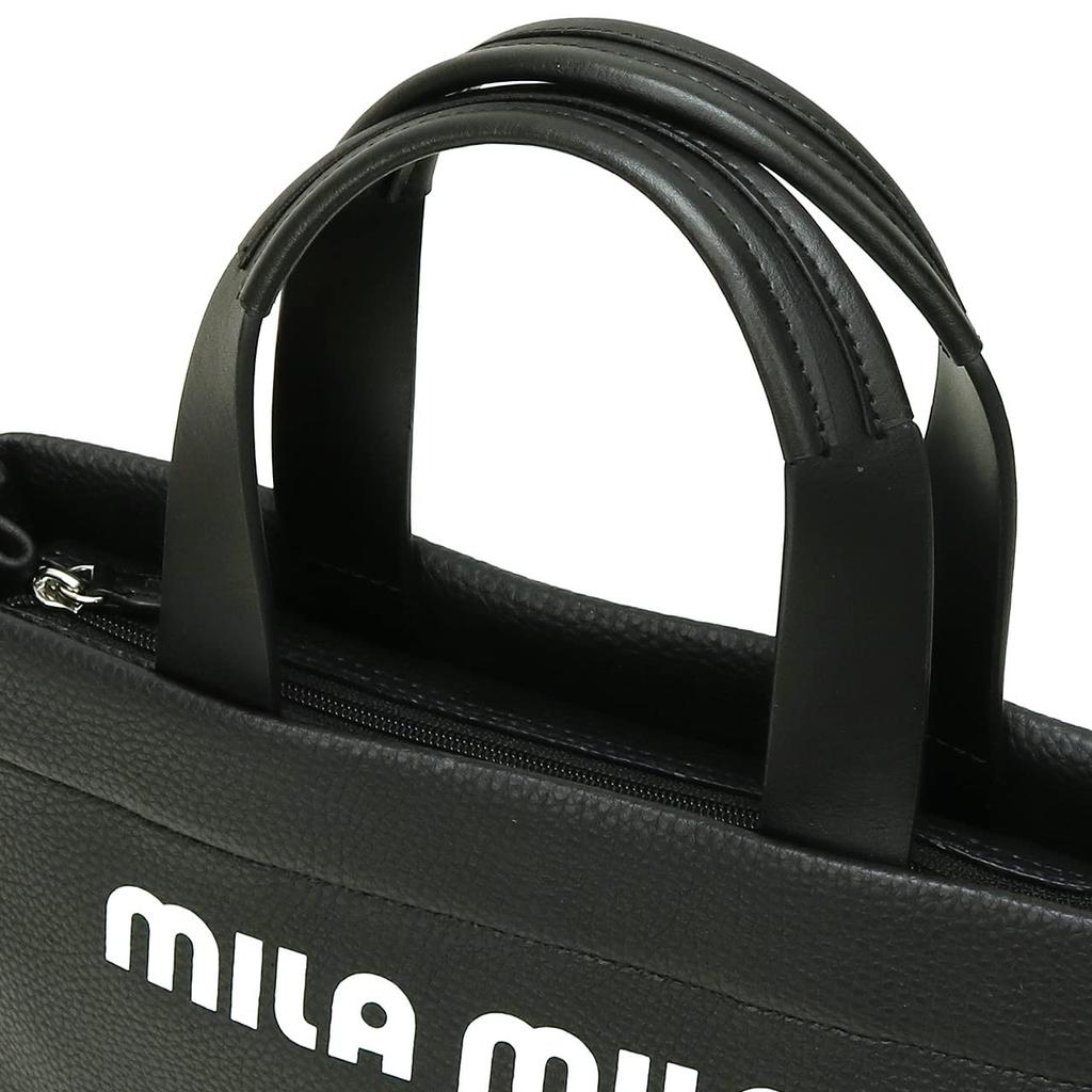 Miramilan Tote Bag, Black, 30x22x9