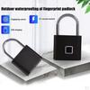 Door Luggage Case Fingerprint Padlock Doors Biometric Lock
