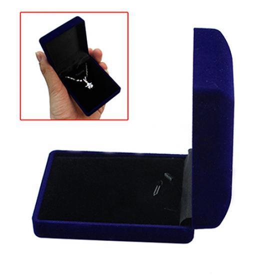 

Элегантный бархатный серьги, ожерелье, браслет, держатель для ювелирных изделий, коробка для хранения, чехол