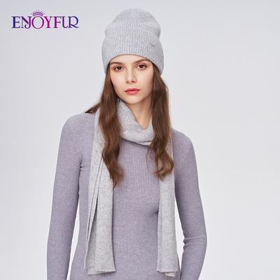 Winter Beanie Hat Scarf Set For Women Warm Wool Knit Beanie With Sequins Long Soft Scarf Neck Warmer 2 In 1 Gift Set