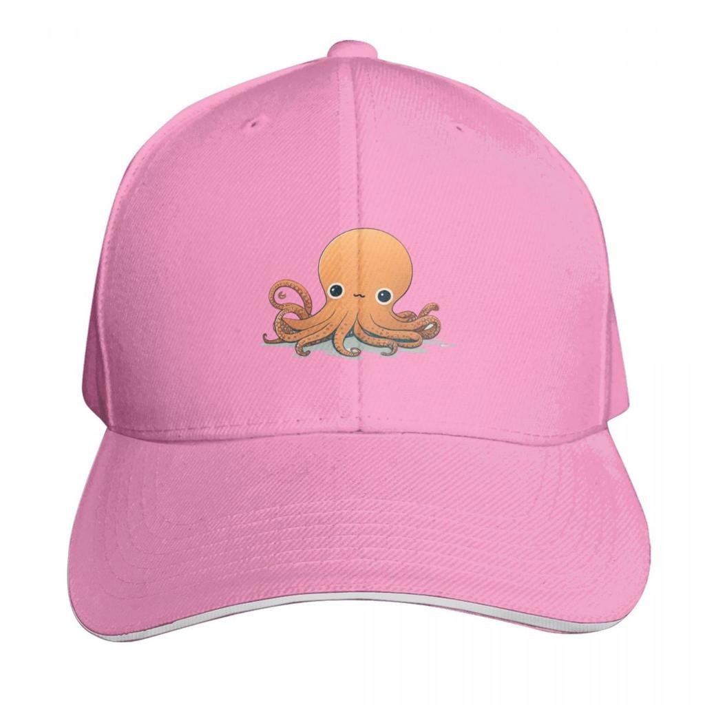 Kawaii Chibi Cute Octopus Baseball Cap Beach Bag Sunscreen Winter Hats for Unisex Hat Baseball Cap Women Unisexs