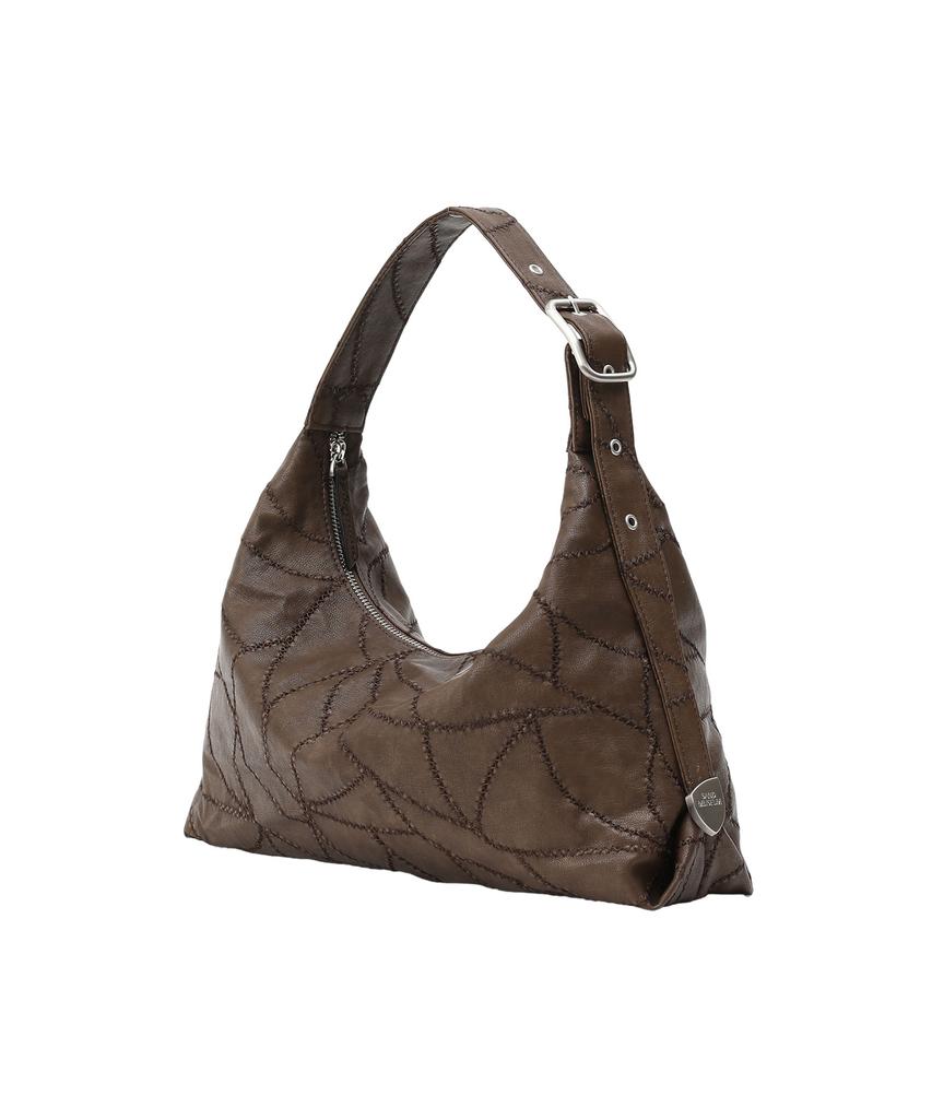 Sand Museum Cactus Hobo Bag Mini [Dark Brown]