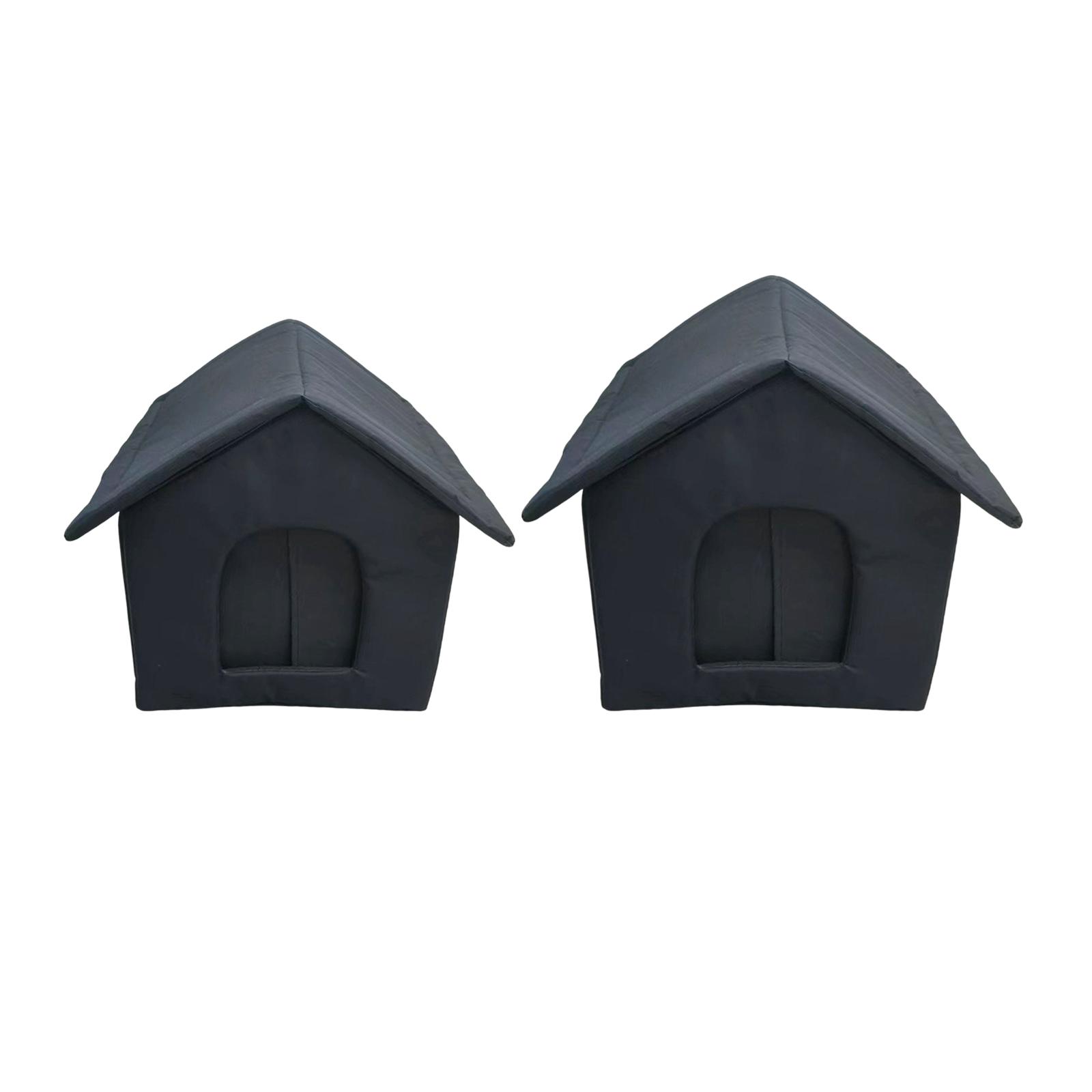 

Oxford Cloth Stray Cats Shelter, Weatherproof Pet Supplies, Winter Furniture 35cmx30cmx35cm