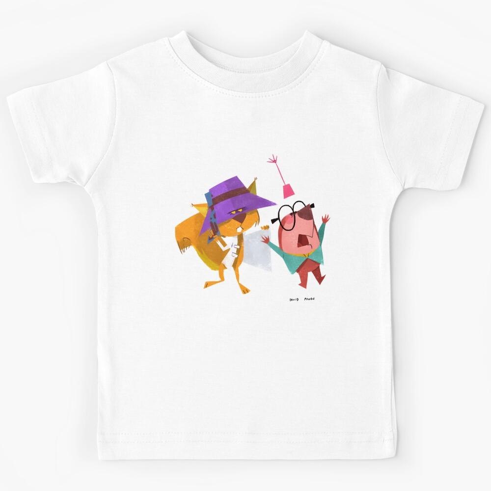 Secret Cartoon Vintage Animal Movie Agent Kids T-Shirt 150