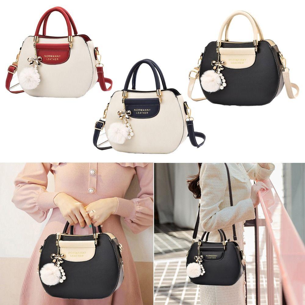 

Solid Color Shoulder Bags Fashion Female Messenger Bag Casual Crossbody Bag