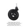 Rolstoel Voorwiel 8 Inch Universeel PU Naaf Massief Wiel Rollator Walker Vervangend Zwenkwiel