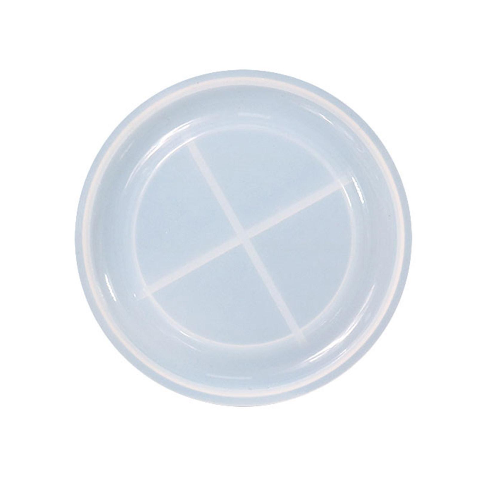 

DIY Coaster Plate Molds Round Small Tea-Cup Mat Silicone Molds for DIY Art Craft, Cups Mats Epoxy Resin Coaster Molds 1