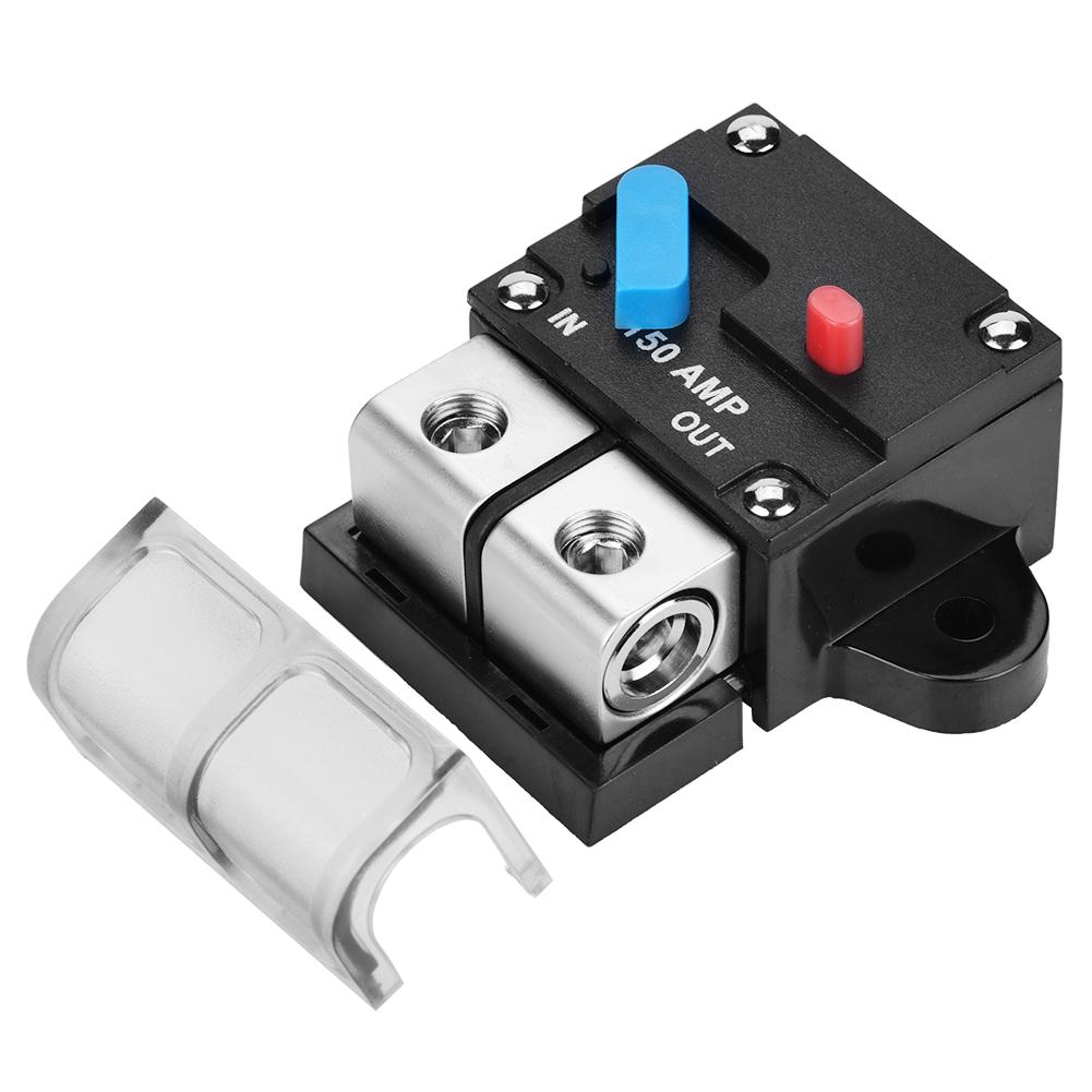 150A Circuit Breaker Automatic Reset Fuse Holder Inverter for Car Automotive