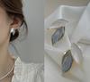 Needle Korean Fashion Earrings For Women Jewelry 2025 Trending New Geometric Flower Stud Earrings Brinco