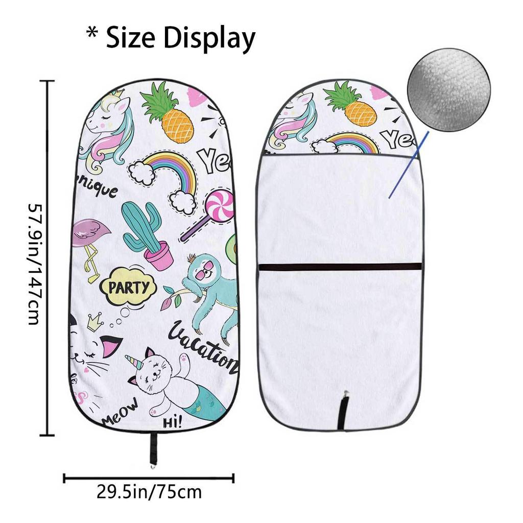 All-Season Universal Car Seat Towel Cover: Front Seat Protector for Gym and Workout