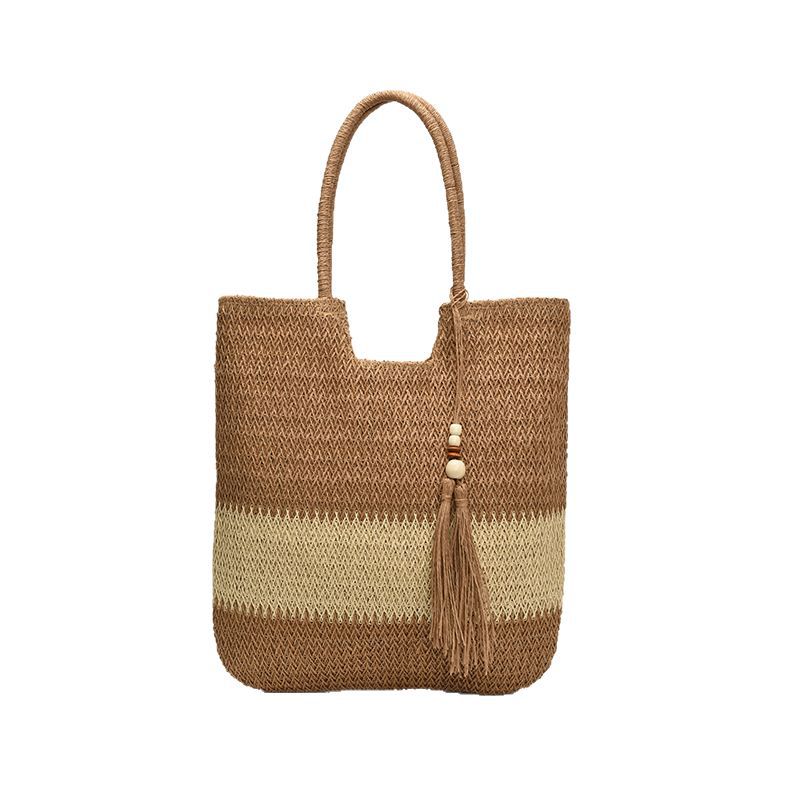 Seaside Beach Vacation Bag Women's New Shoulder Bag Large Capacity Bag
