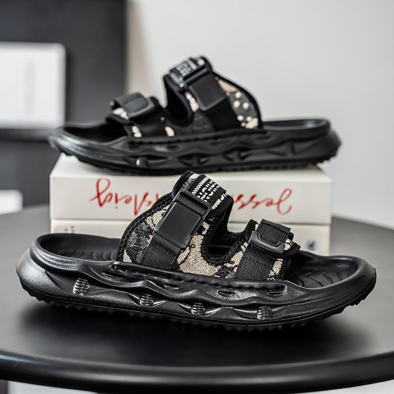 Sandals wear non-slip youth casual sports beach shoes wear-resistant non-slip cool slippers summer