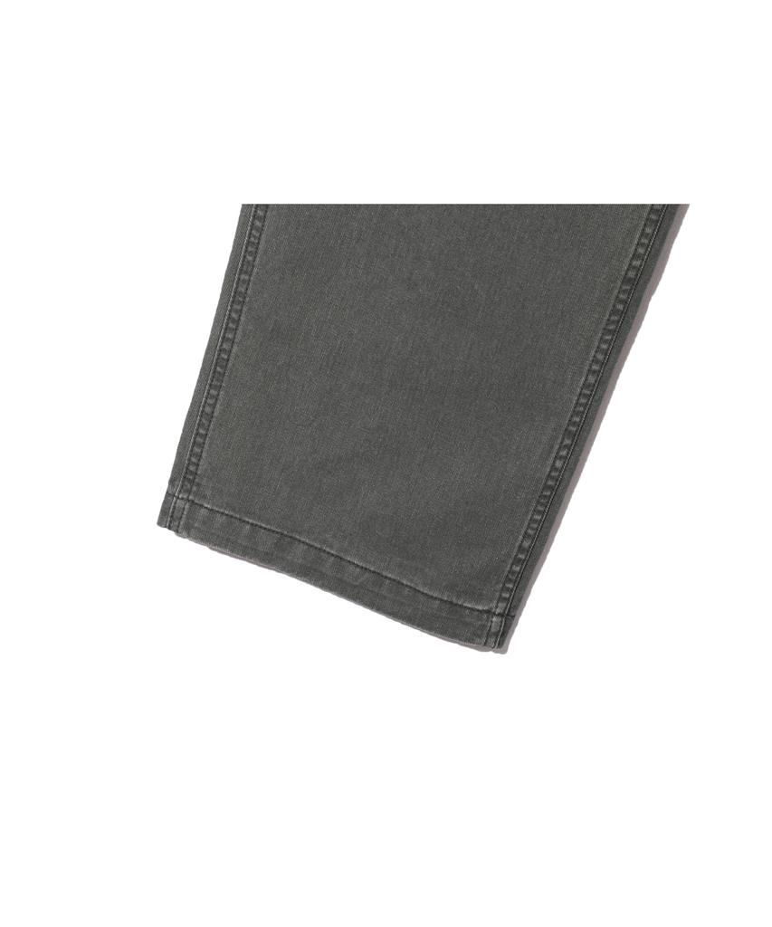 BASEMOMENT Washed Fatigue Work Pants Cement Gray