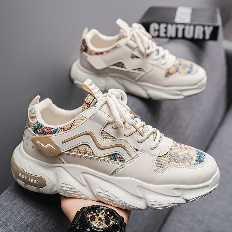 Fashion Slip On Key Height Sneakers To Play Sneakers Loafers Leopard Shoes Man Original Men's Sports Tennis Shose Tines Bascket