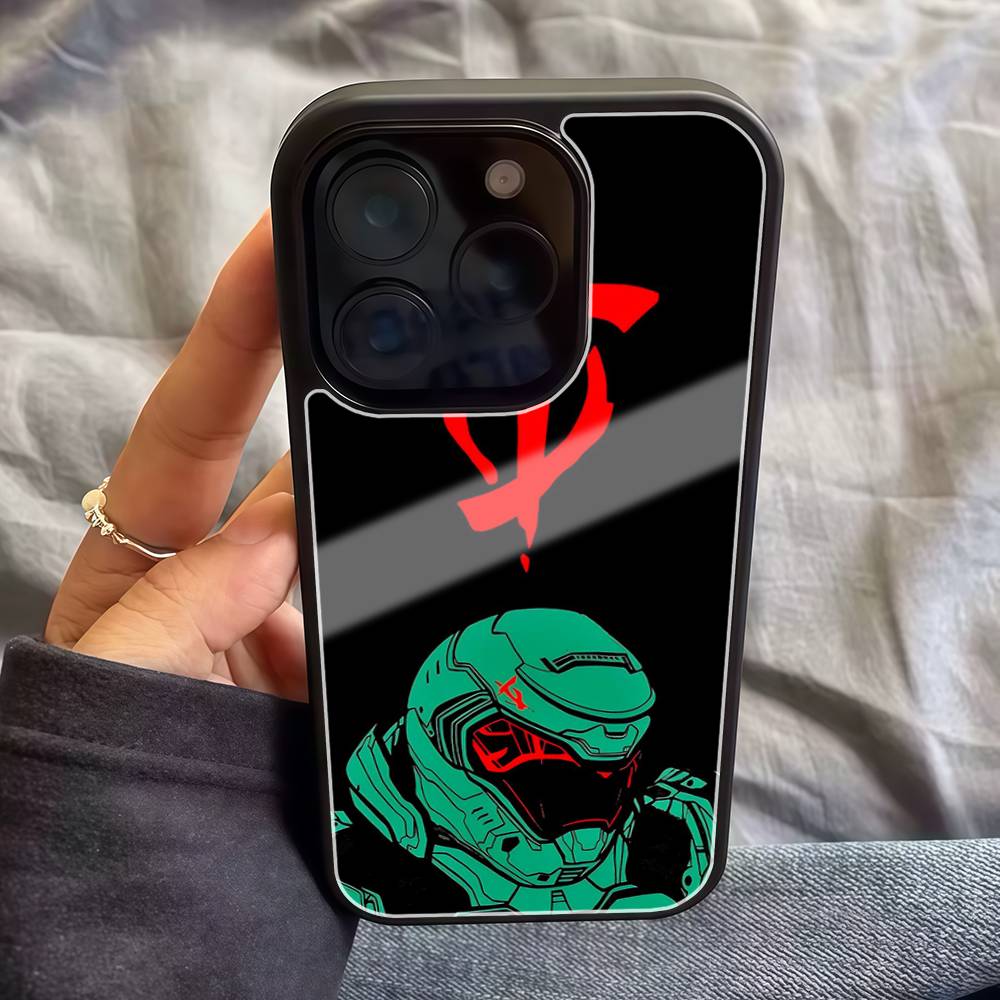 1PC Heartstopper Phone Case For Iphone 17 Air 16 15 14 13 12 11 Pro Max PC TPU Black Hard