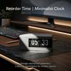 AM PM Indicator Automatic Page Turning Clock 12 Hour Format LED Flip Clock  Office Desk