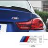 BBKI7 3D Emblem Car Fender Side Rear Trunk Badge M Logo Sticker Number Decal For BMW M1 M2 M3 M4 M5 M6 M7 Performance Auto Accessories