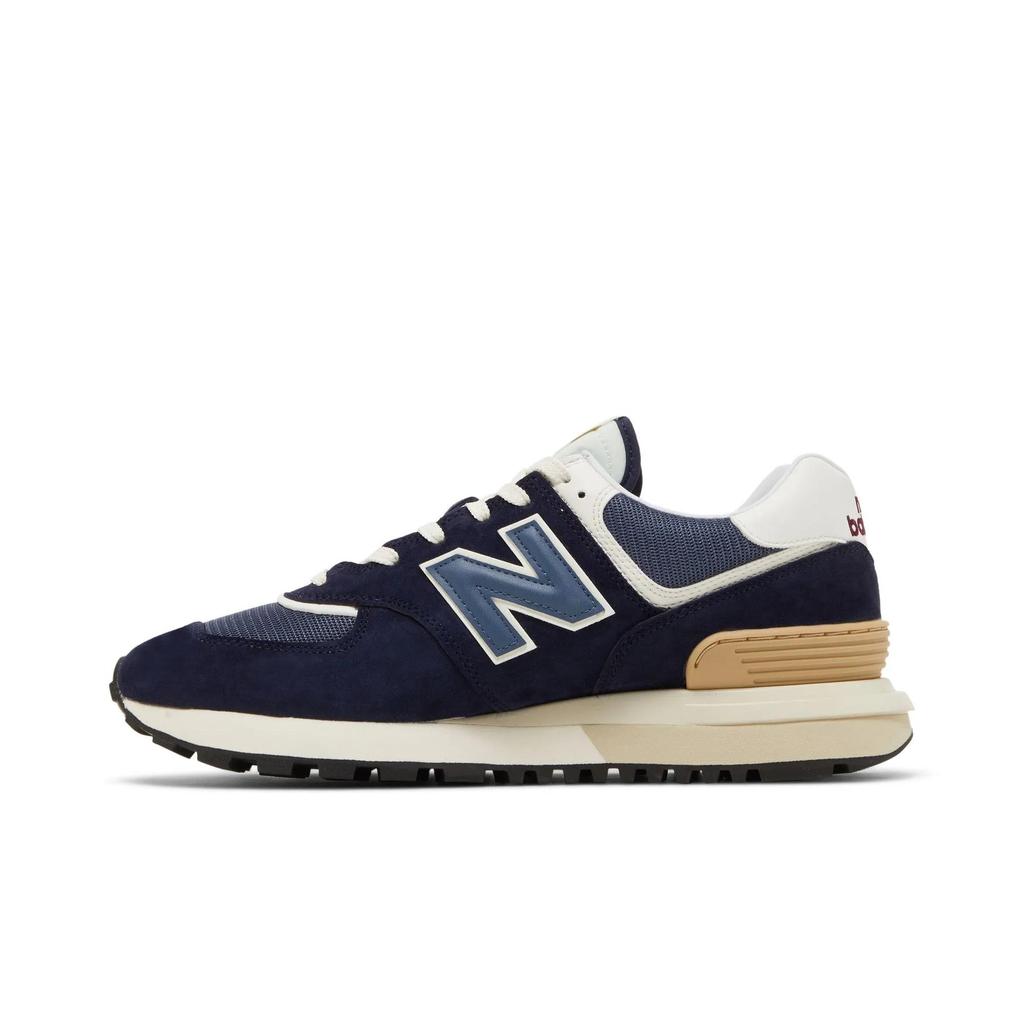 New Balance 574 Legacy 'Navy Angora' (Unisex) Navy / Angora Running Shoes U574LGBB