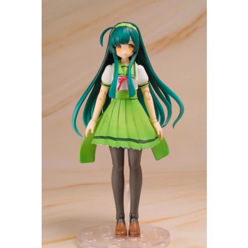 PLUM Office A (PLUM) Plafia Tohoku Zunko Mini Figure Set, Approximately 130mm Tall, 1/12 Scale, Pre-Colored Plastic Model Kit, PP229