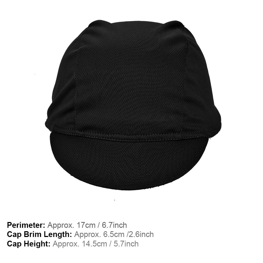 Breathable Quick Dry Cycling   Outdoor Sports Sunhat   Helmet Wear Hat(Black)
