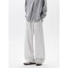 Men American Retro Heavyweight Patchwork Wide Leg Casual Sports Sweatpants