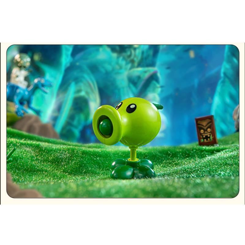 Plants Zombies Vs Building Block Assembling Toy Cartoon Gift Early Education