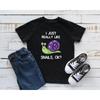 I Just Really Like Snails Kids T Shirt Snail Youth Lover Longsleeve Infant Vintage Versatile Designer Clothes