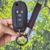 Durable Honeycomb Silicone Key Skin With Keychain For 2015 2016 2017 Ford Fusion F150 F-150 Folding Remote Car Key