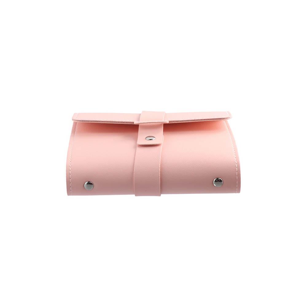 Cortical PU Studs Earrings Storage Boxes Solid Color Earrings for Storing Book Women