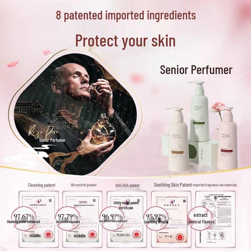 HIEUAILR Long-Lasting Fragrance Shower Gel