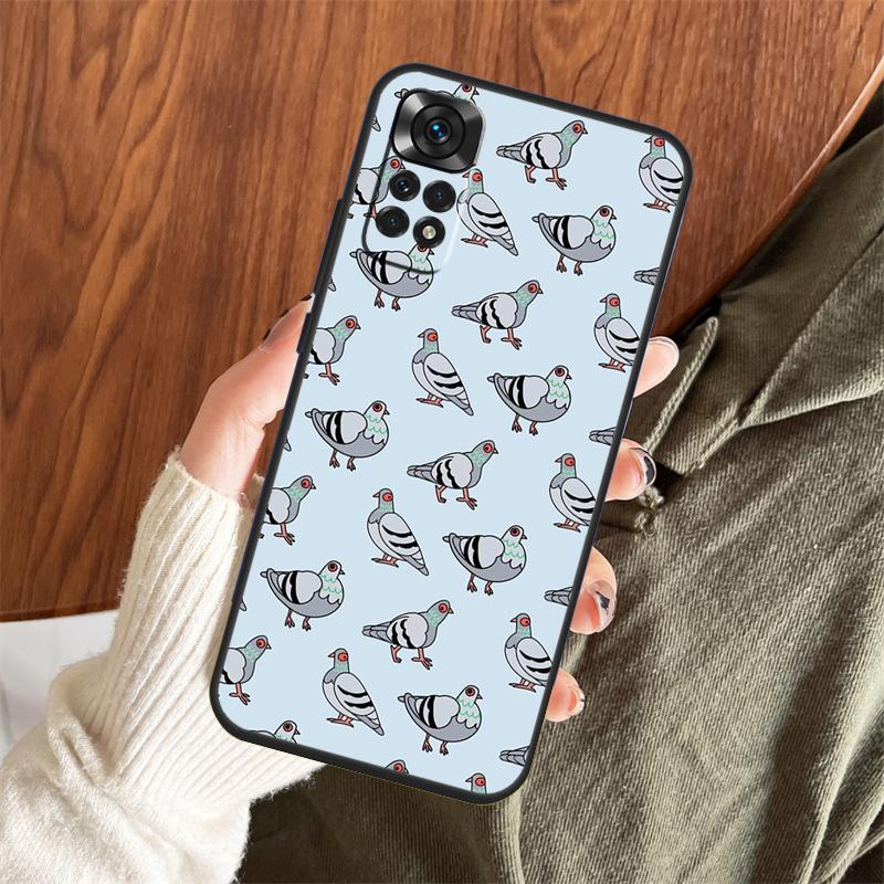 Pouzdro Holubi Pro Xiaomi Redmi Note 14 Pro 13 12 11 10 15 Pro Plus Redmi 15 C 13 10C 12C 13C 14C Kryt