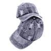 Unisex American Retro Distressed Denim Baseball Cap – Spring/Summer 2025