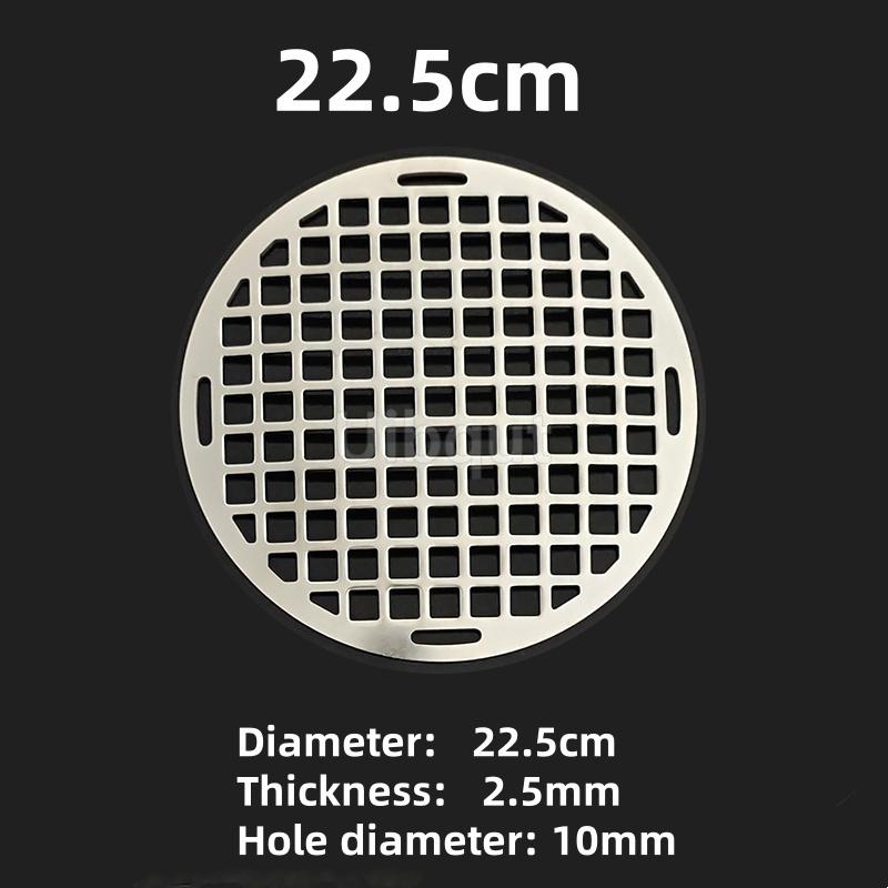 15 to 60cm smooth Barbecue Round Cooling Baking Rack 304 Stainless Steel Wire Oven Grill  Sheet Circular BBQ Net Baking Grill