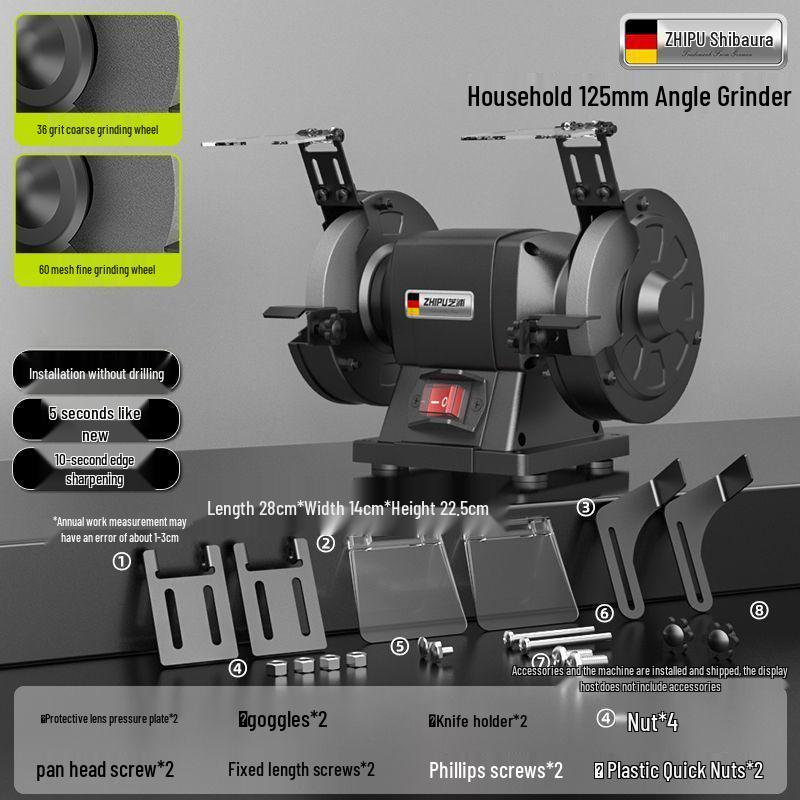 

Компактный электрический настольный шлифовальный станок Shibaura для ножей и промышленной полировки