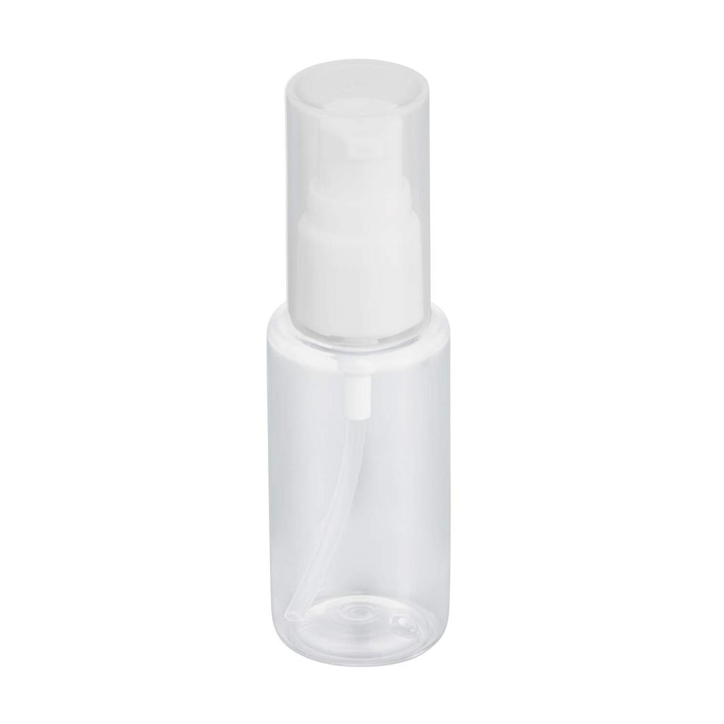 Gel Pump Bottle Transparent for YOU TIME Use with 50ml, Container, Pump, Travel, (For Gels, Lotions, Etc.)