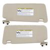 Beige Sun Visor with Light for 2007-2011 Toyota Camry (Part Number: 74310-06800-E0)