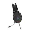 TWOLF H160 USB Wired Gaming Headsets RGB Light Computer Over Ear Headphone with 50mm Drivers