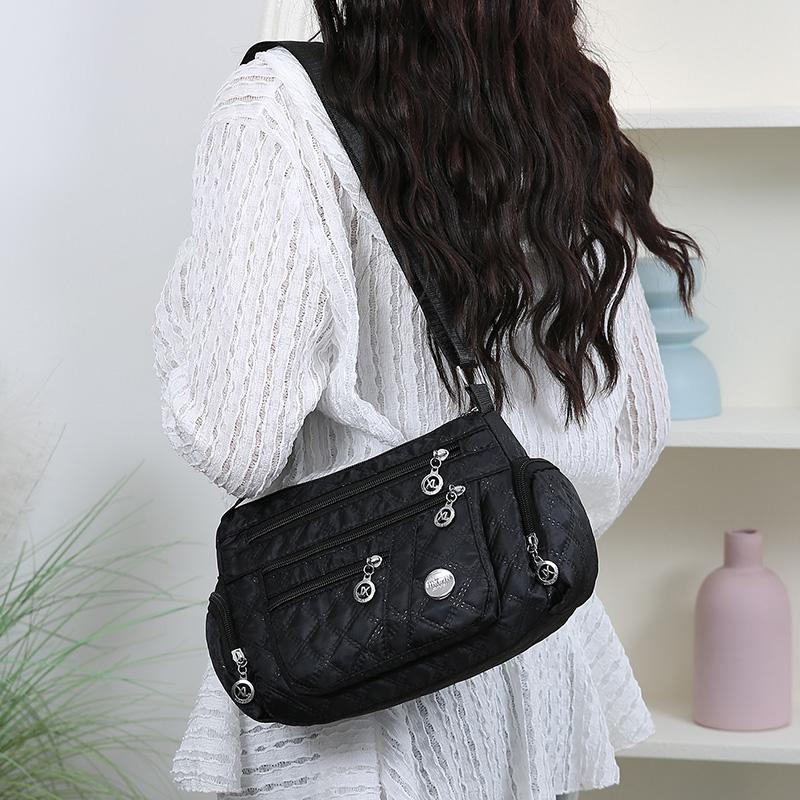 Femei Geantă Nailon Impermeabilă Genți Messenger pentru Doamnă Crossbody Capacitate Mare Călătorie Geantă de Umăr Genți de Mână Casual Calitate Înaltă