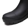 Fucheng Herren Hohe Wasserdichte Gummi Sicherheits-Regenstiefel
