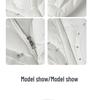 ARES Men's Retro Winter Stand Collar Cotton Jacket with Rivet Decor and Plus Velvet Lining