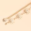Vintage Smiling Sun Adjustable Belt Metal Belly Waist Chain For Women Girls Hip Hop Dress Skirt Waistband Body Chain Gifts