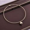 Magnetic Ball Collar Necklace: Niche Design, Female Clavicle Chain, Hip-Hop Personality.